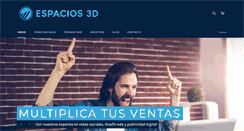 Desktop Screenshot of espacios3d.com